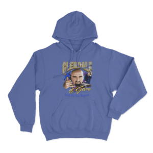 All Due Respect Unisex Hoodie Blue