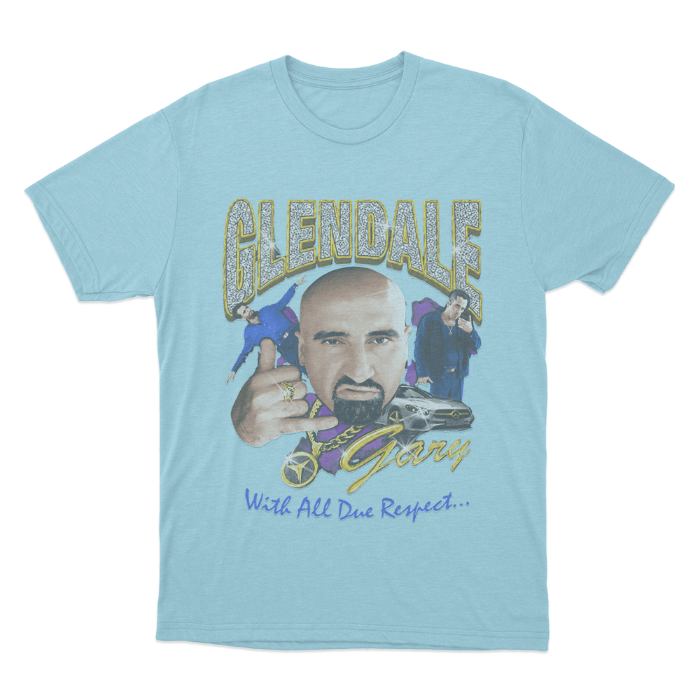 All Due Respect Unisex T Shirt Sky Blue All Due Respect Unisex T Shirt Sky Blue
