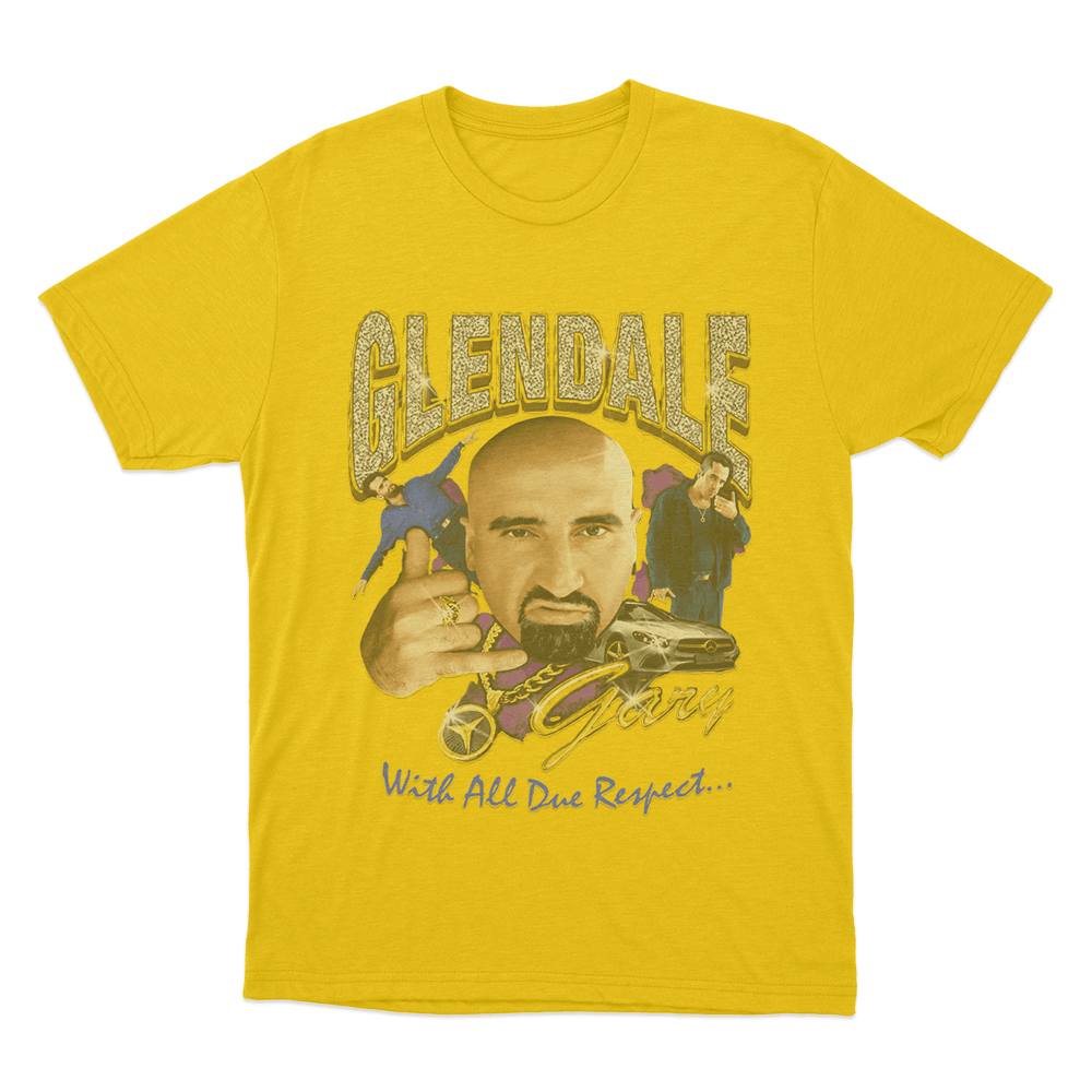 All Due Respect Unisex T Shirt Yellow All Due Respect Unisex T Shirt Yellow