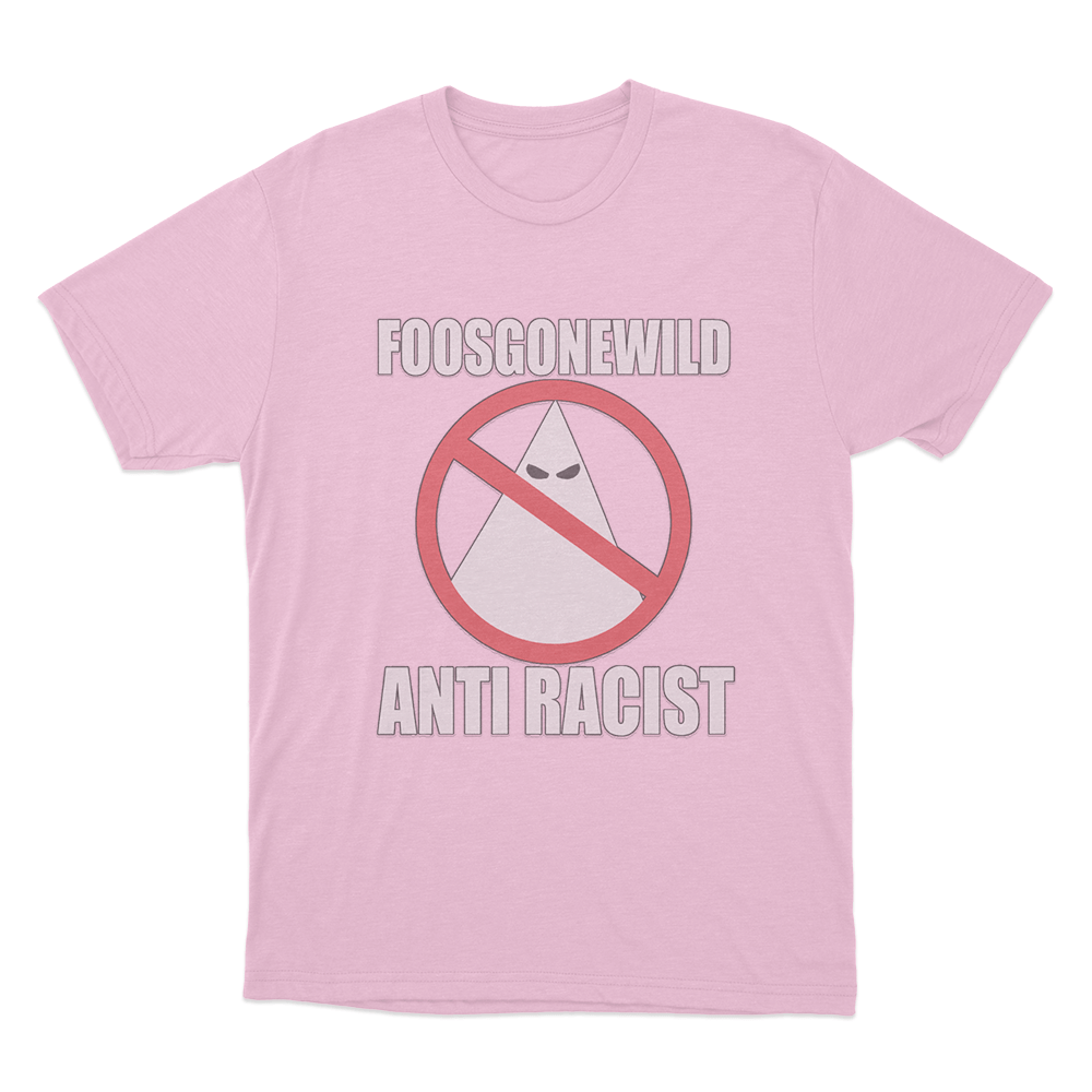 Anti-Racist Unisex T Shirt Pink Anti Racist Unisex T Shirt Pink