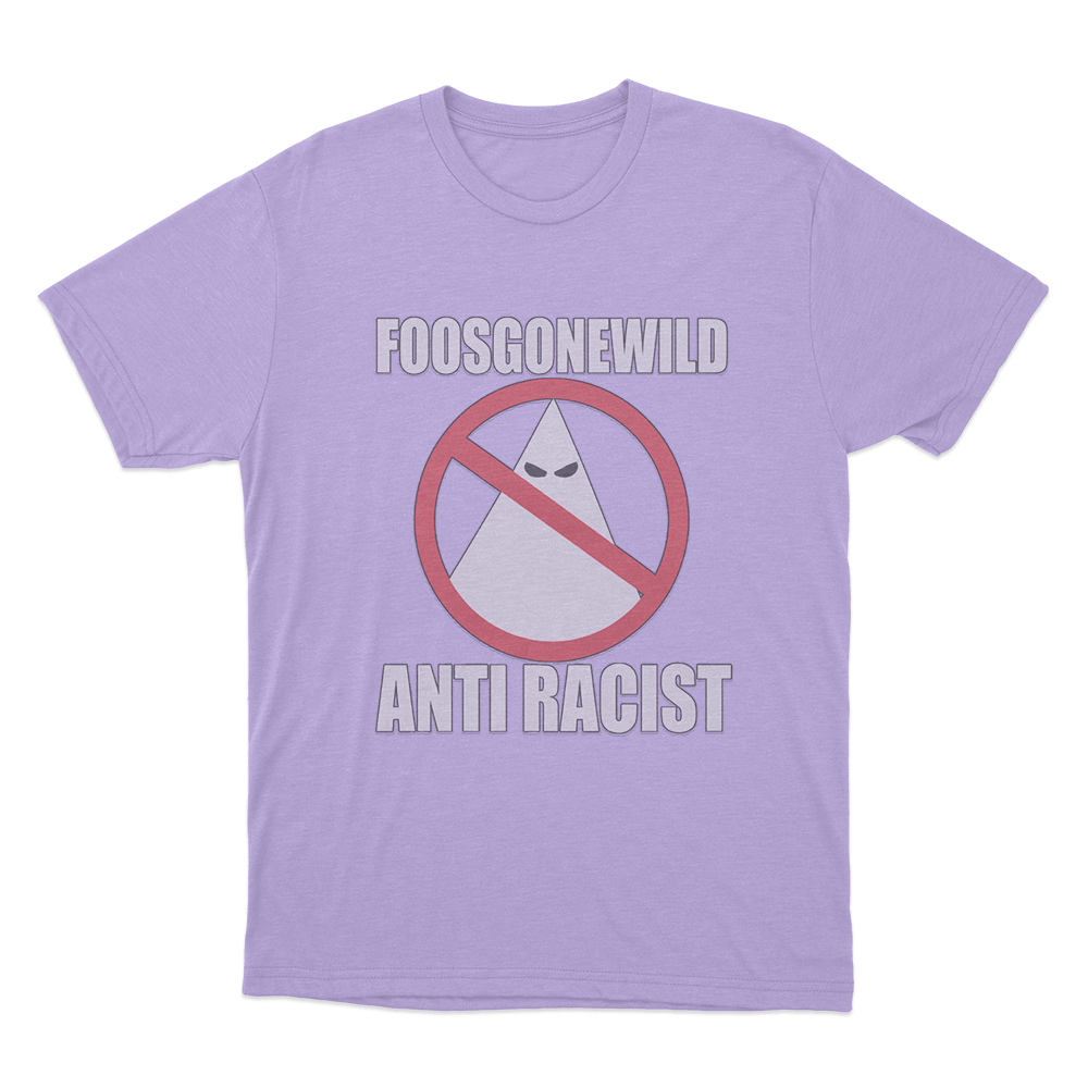 Anti-Racist Unisex T Shirt Purple Anti Racist Unisex T Shirt Purple