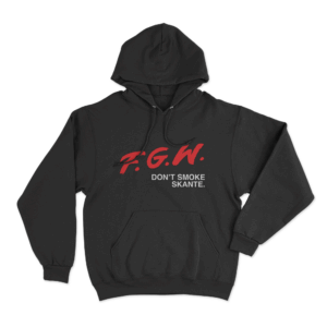 Dont Smoke Skante Unis Hoodie Black