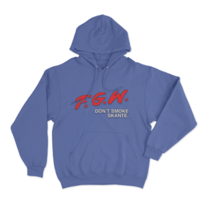 Dont Smoke Skante Unis Hoodie Blue