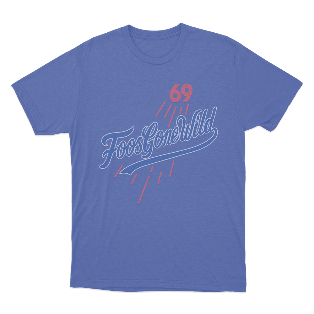 Foohtani 69 Unis T Shirt Blue Foohtani 69 Unis T Shirt Blue