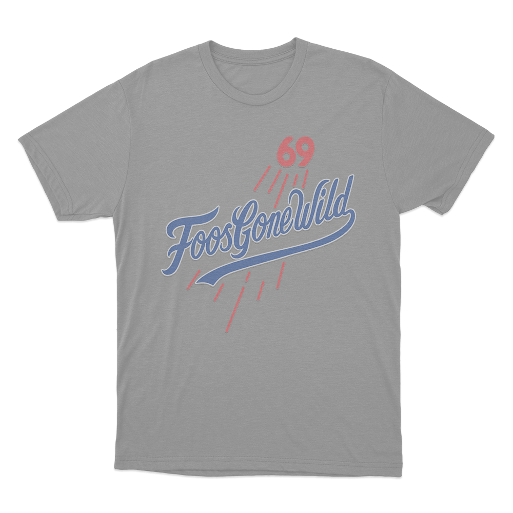 Foohtani 69 Unis T Shirt Grey Foohtani 69 Unis T Shirt Grey