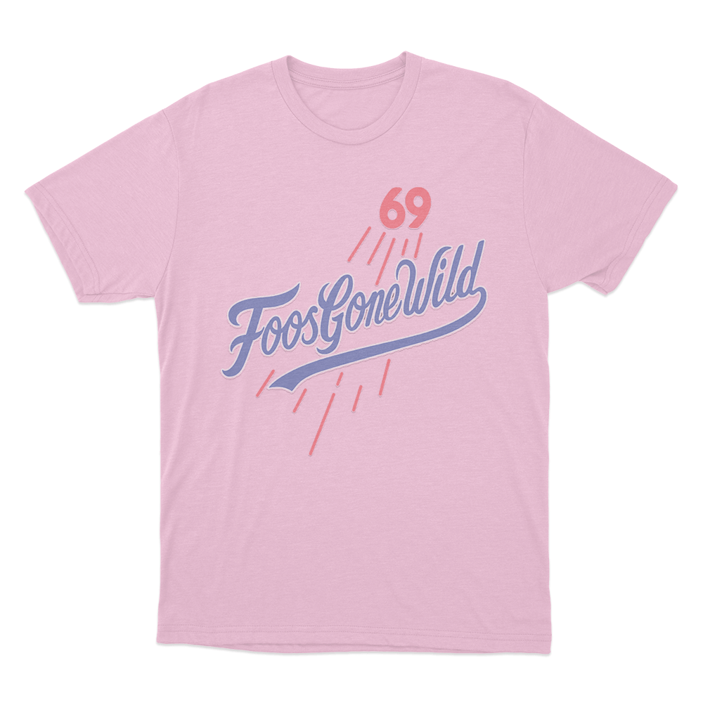 Foohtani 69 Unis T Shirt Pink Foohtani 69 Unis T Shirt Pink