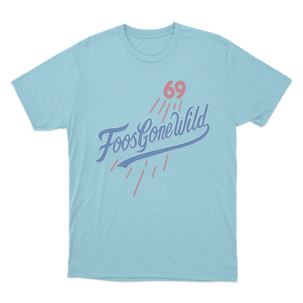 Foohtani 69 Unis T Shirt Sky Blue Foohtani 69 Unis T Shirt Sky Blue