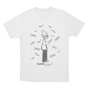 Foos Get Paper Unisex T Shirt White