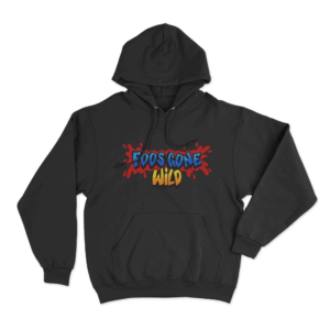 Foos Gone Wild Logo Unisex Hoodie Black