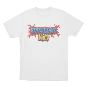 Foos Gone Wild Logo Unisex T Shirt White