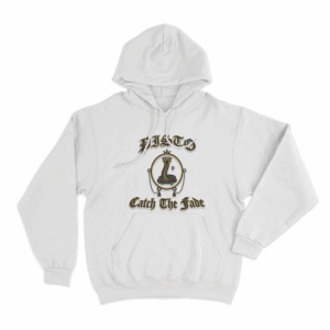 Pisto Logo Unisex Hoodie White