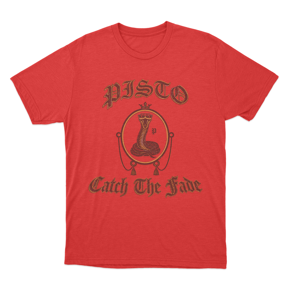 Pisto Logo Unisex T Shirt Red Pisto Logo Unisex T Shirt Red