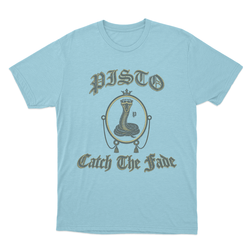 Pisto Logo Unisex T Shirt Sky Blue Pisto Logo Unisex T Shirt Sky Blue