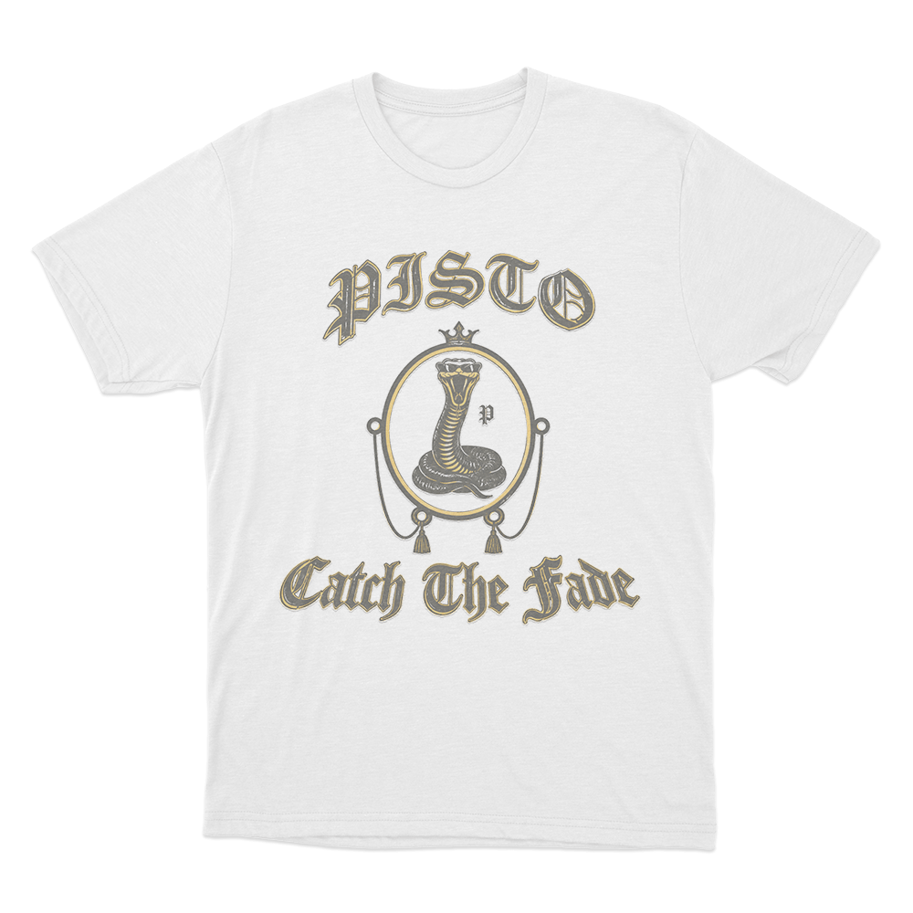 Pisto Logo Unisex T Shirt White Pisto Logo Unisex T Shirt White