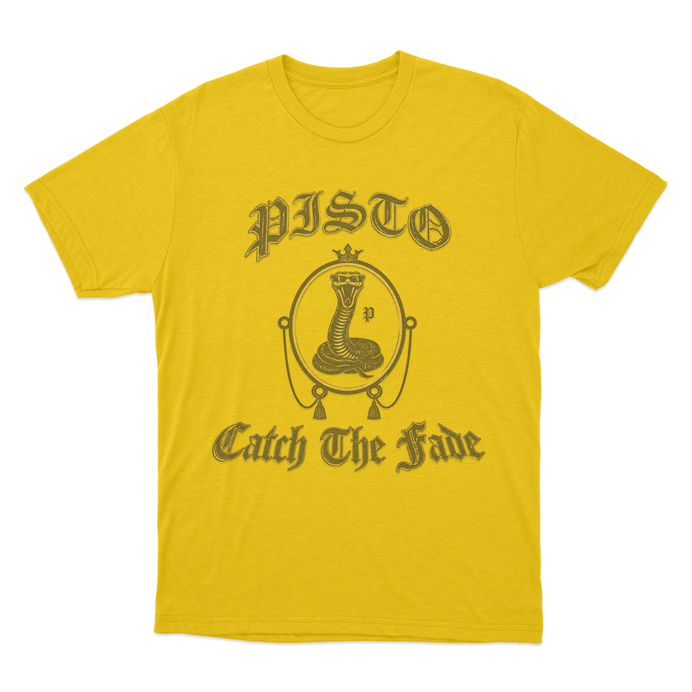 Pisto Logo Unisex T Shirt Yellow Pisto Logo Unisex T Shirt Yellow
